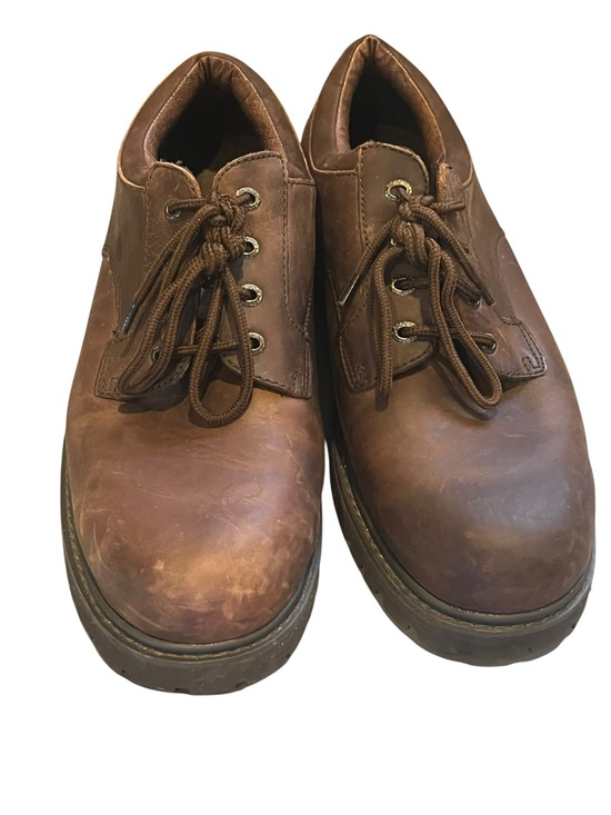 Sonoma Brown Leather Derby Lace-Up Shoes main image 9